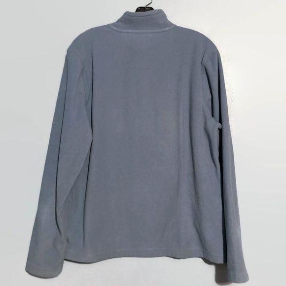 G.H. Bass & Co. Mens Light Blue 1/4 Zip Sweatshirt - Picture 7 of 10